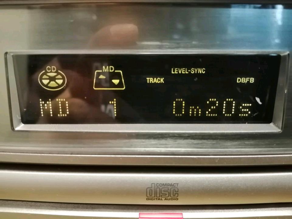 SONY HCD-MD313 CD Receiver und TC-TX333 Cassetten-Deck!!