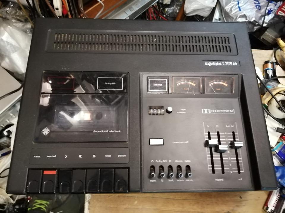 TELEFUNKEN C2400 hifi, Cassetten-Recorder mit Beschreibung!!!