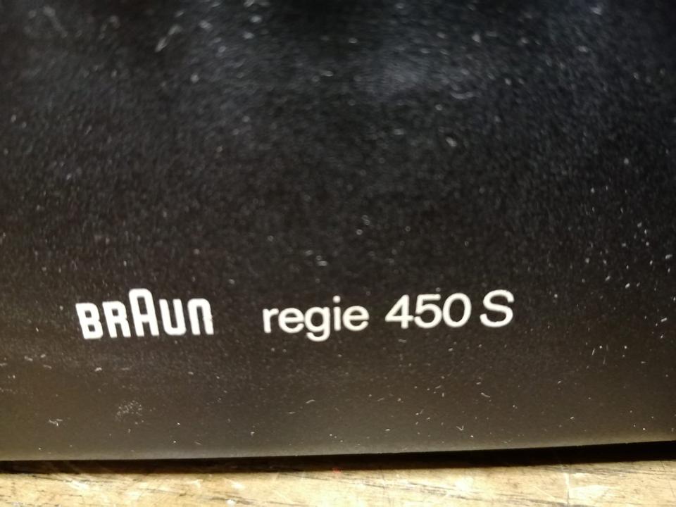 BRAUN regie 450S, Receiver, DEFEKT!!!