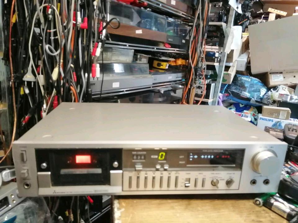 MITSUBISHI DT-78D, Stereo Cassetten-Deck, DEFEKT!!!