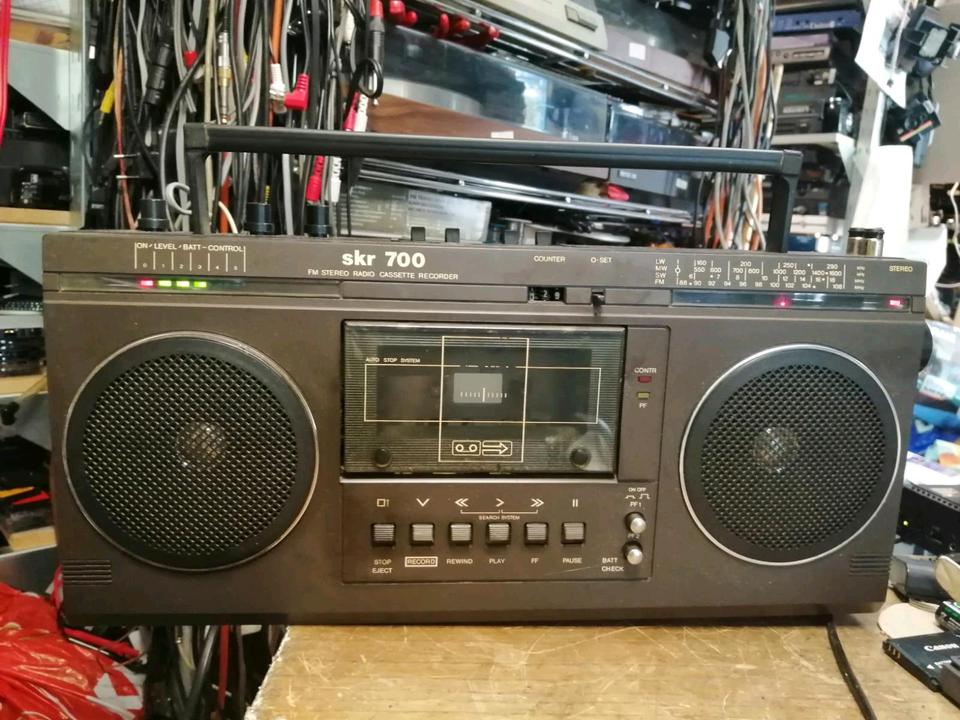 RFT SKR 700, Radio-Cassetten-Recorder, NEUER Antriebsriemen!!