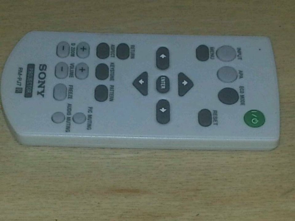 SONY RM-PJ 7 PROJECTOR; Fernbedienung für Beamer