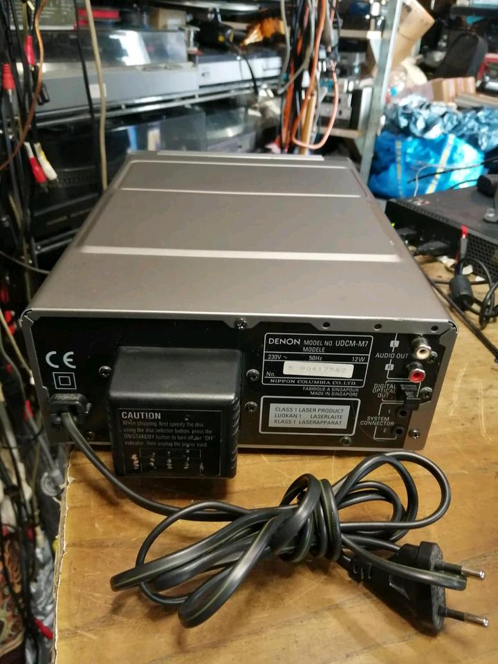 DENON UDCM-M7, 3fach-CD-Wechsler, etwas DEFEKT!!!