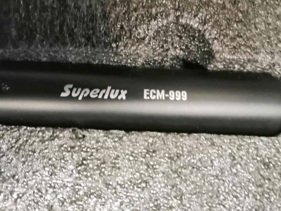 SUPERLUX ECM-999, Kondensator-Mikrofon für Messung, NEU!!!