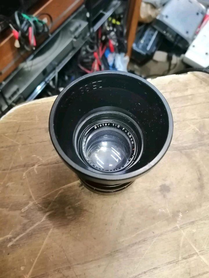 CARL ZEISS JENA Biostar 1:2 f=5.8 cm, Objektiv!!!