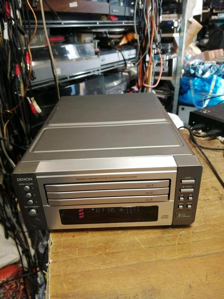 DENON UDCM-M7, 3fach-CD-Wechsler, etwas DEFEKT!!!