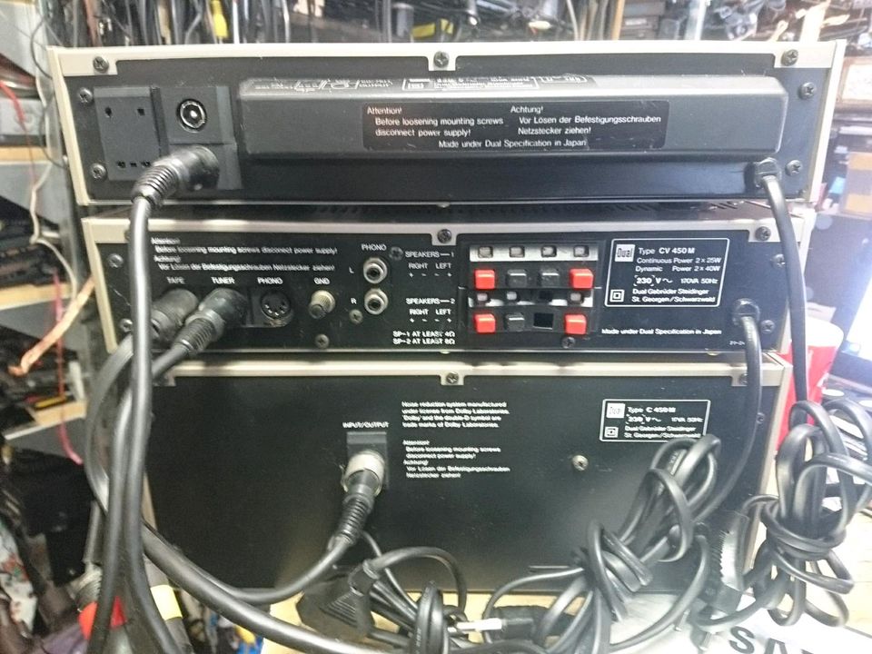 DUAL-Anlage: CV450M, CT450M + C450M, OHNE Boxen, guter Zustand