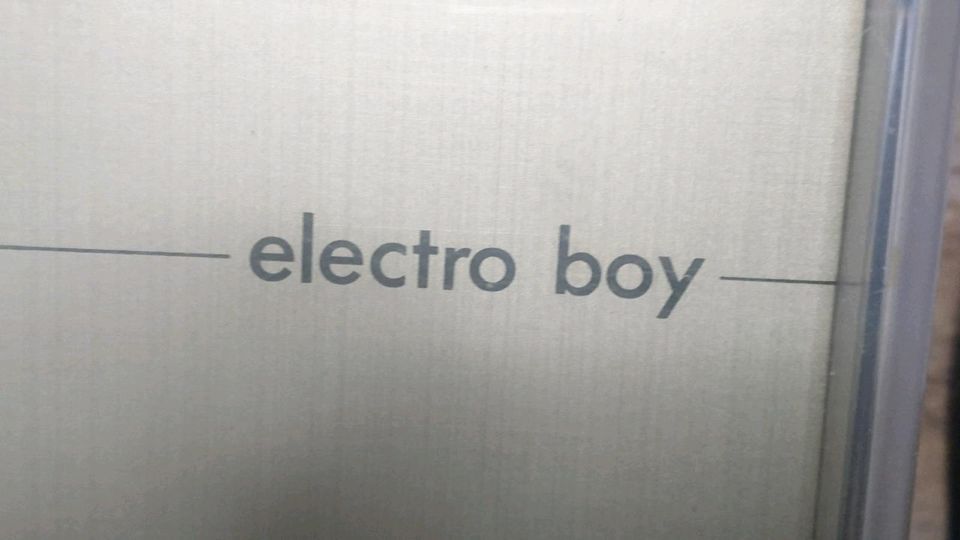 MID CENTRY "electro boy", Tischuhr