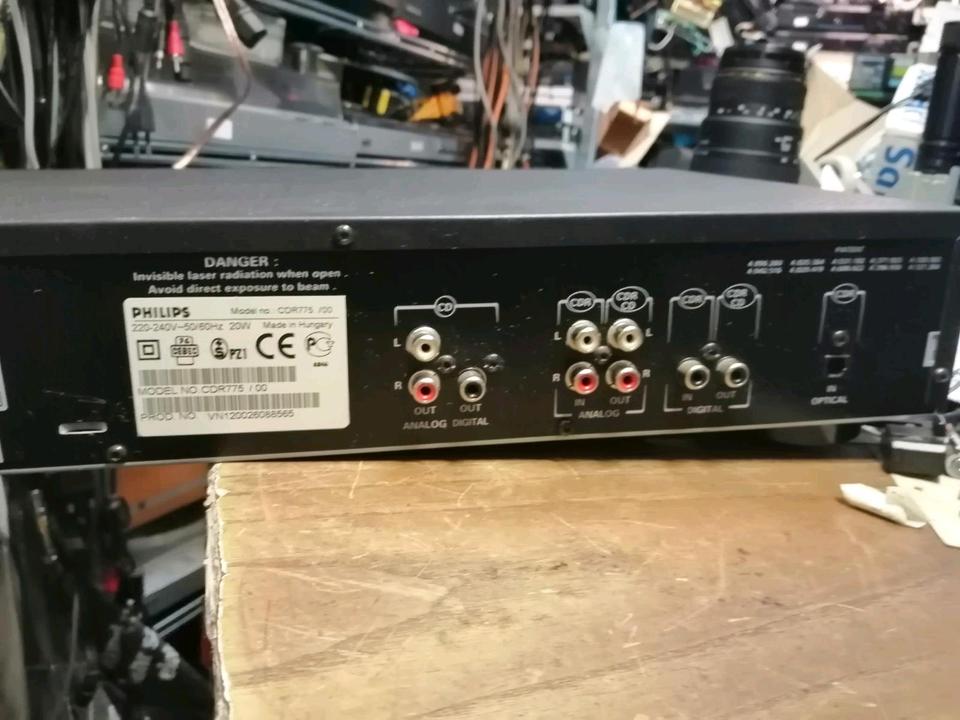PHILIPS CDR775, Doppel-CD-Player/CD-Recorder, guter Zustand!!!