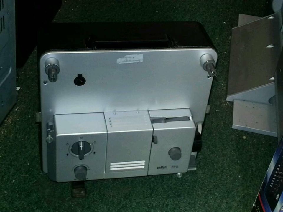 BRAUN Design FP 5; Projektor Super 8 und Single 8, toll!