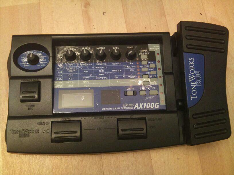 Effektgerät KORG AX 100P TONE WORKS, selten!!