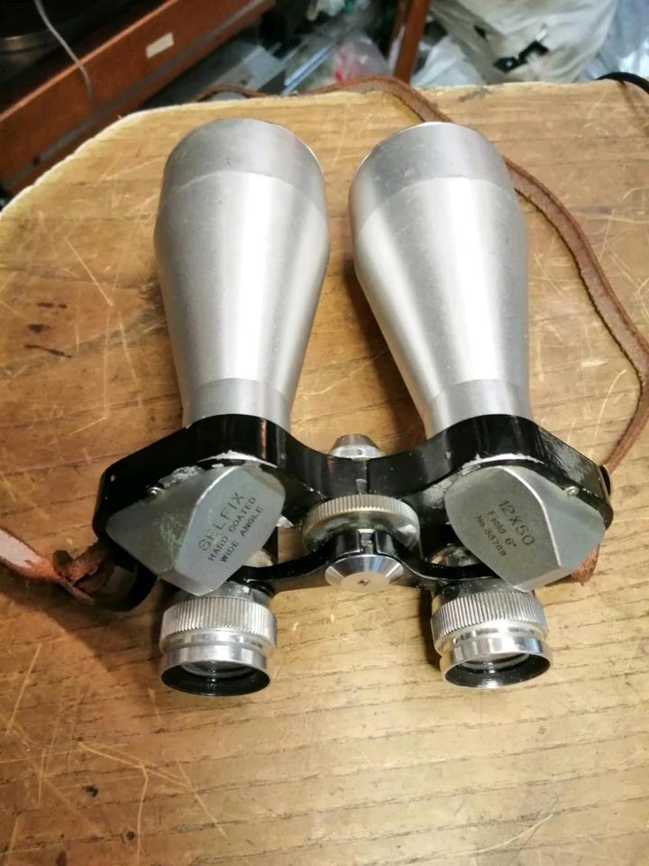 SELFLIX 12x50 Fernglas, silberfarben!