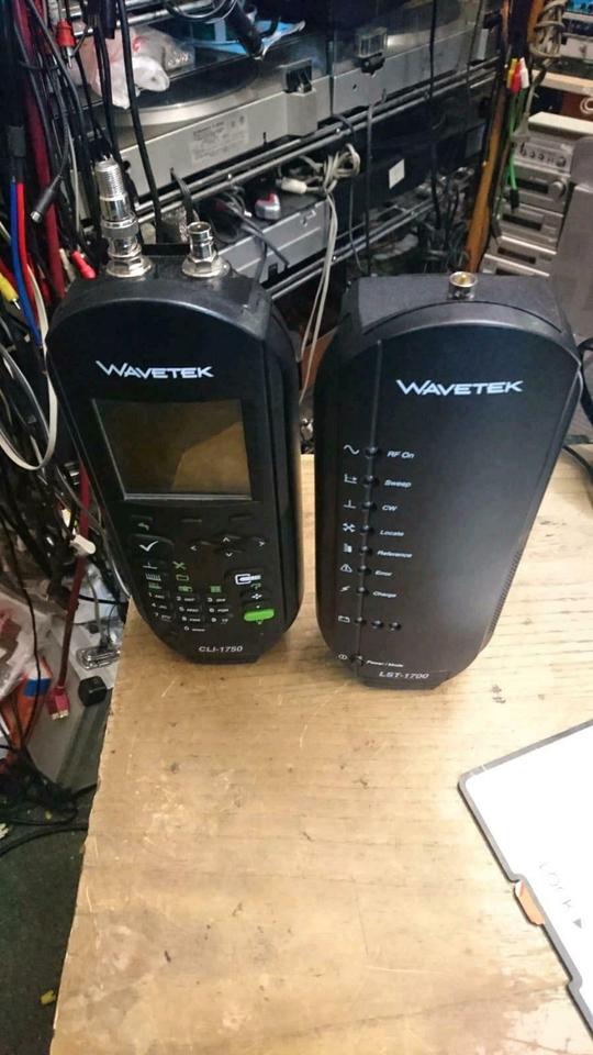 WAVETEK LST-1700 + CLI-1750, mit Zubehör