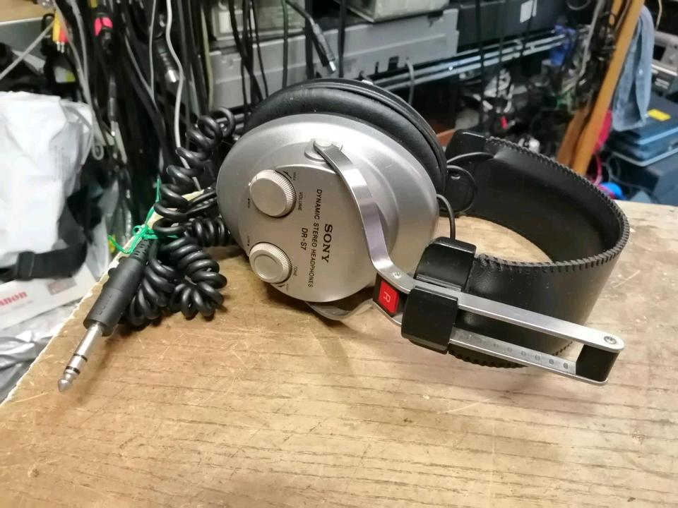 SONY DR-S7, Dynamische Stereo Kopfhörer, 6,3 mm Klinkestecker!!!