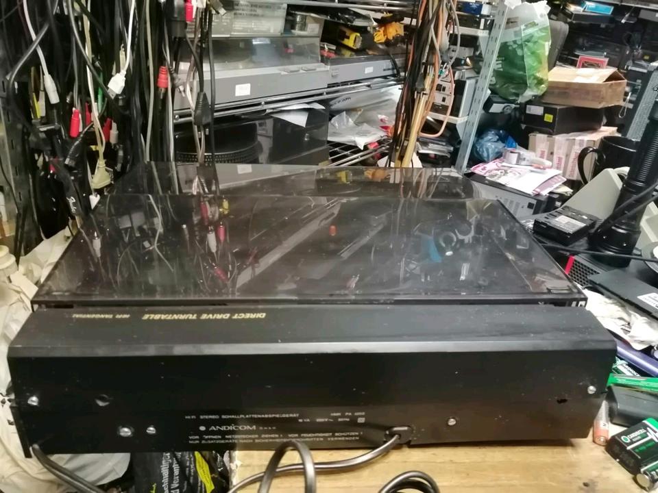 ANDICOM HMK PA 1203, Plattenspieler, DEFEKT!!!