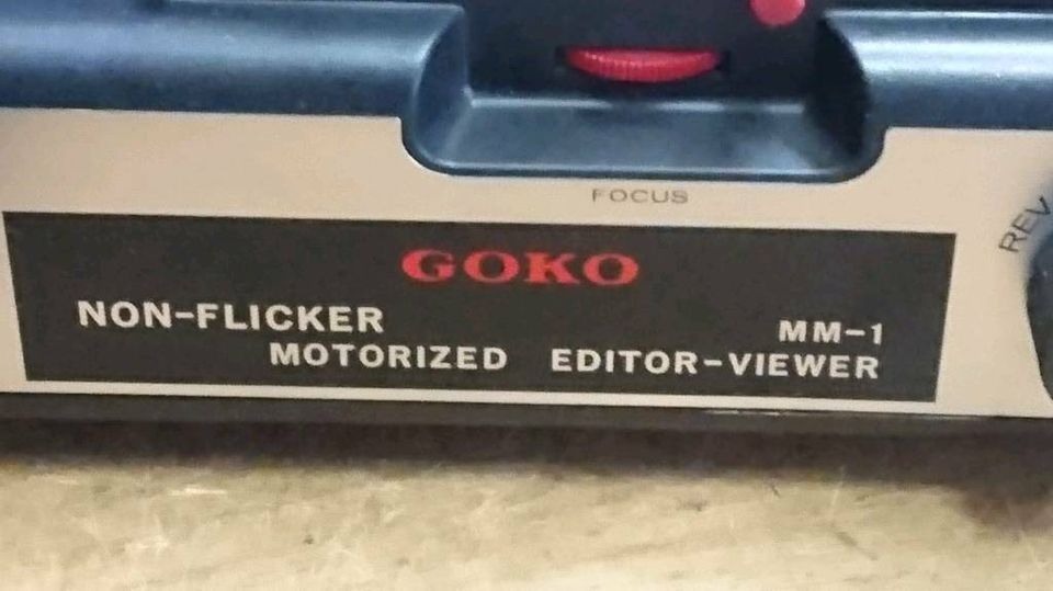GOKO MM1 Super 8 Filmbetrachter, sehr guter Zustand!