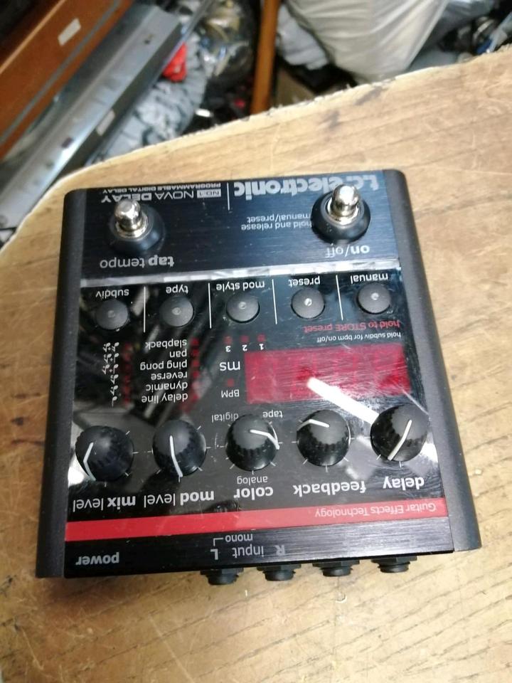 TC ELECTRONIC ND-1 Nova Deleay, Effekt-Pedal für Gitarren!!