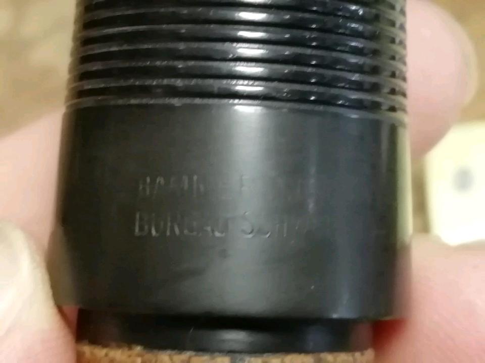 MUNDSTÜCK B2, "Richard Müller Bremen + Burgau Schwarz, toll!!