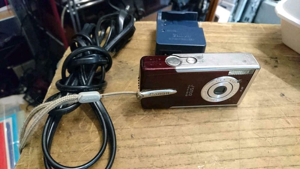 CANON PC1108, Digital-Camera mit Zubehör!