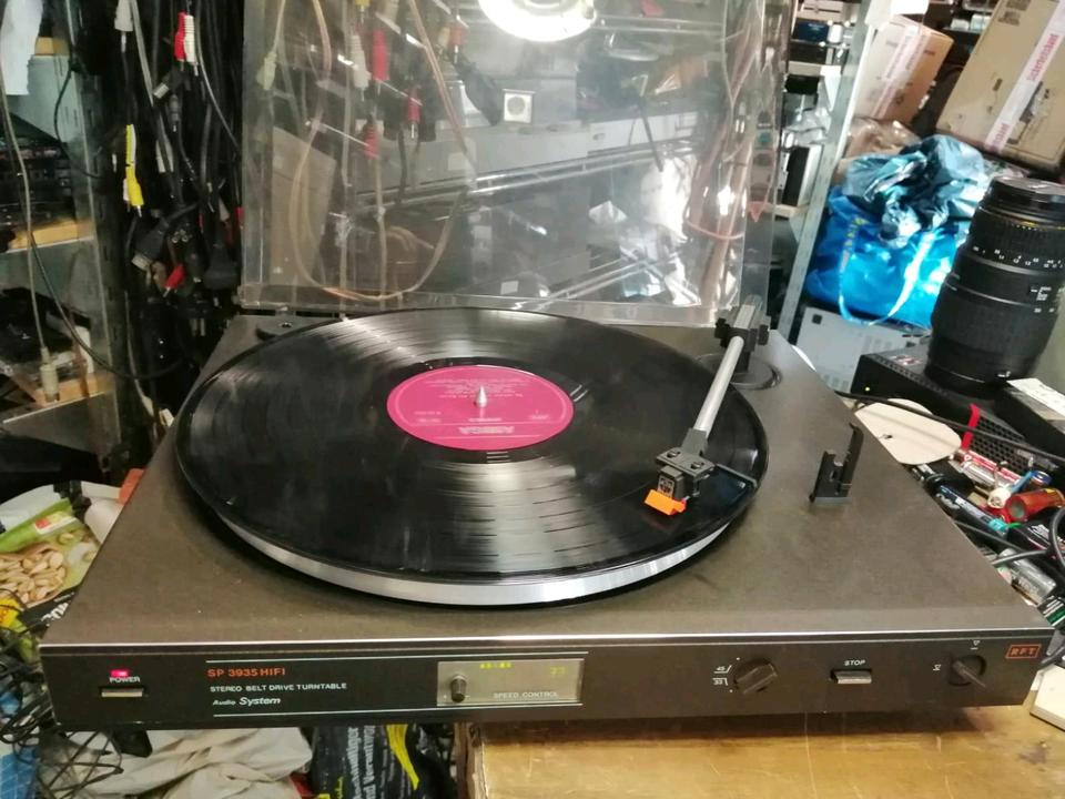 RFT SP3935, HiFi Plattenspieler, DEFEKT!!