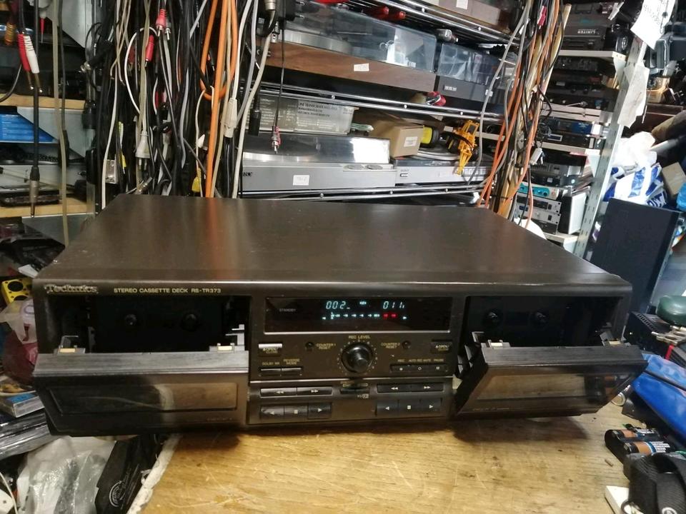 TECHNICS RS-TR373, Stereo Doppel-Cassetten-Deck, guter Zustand!!