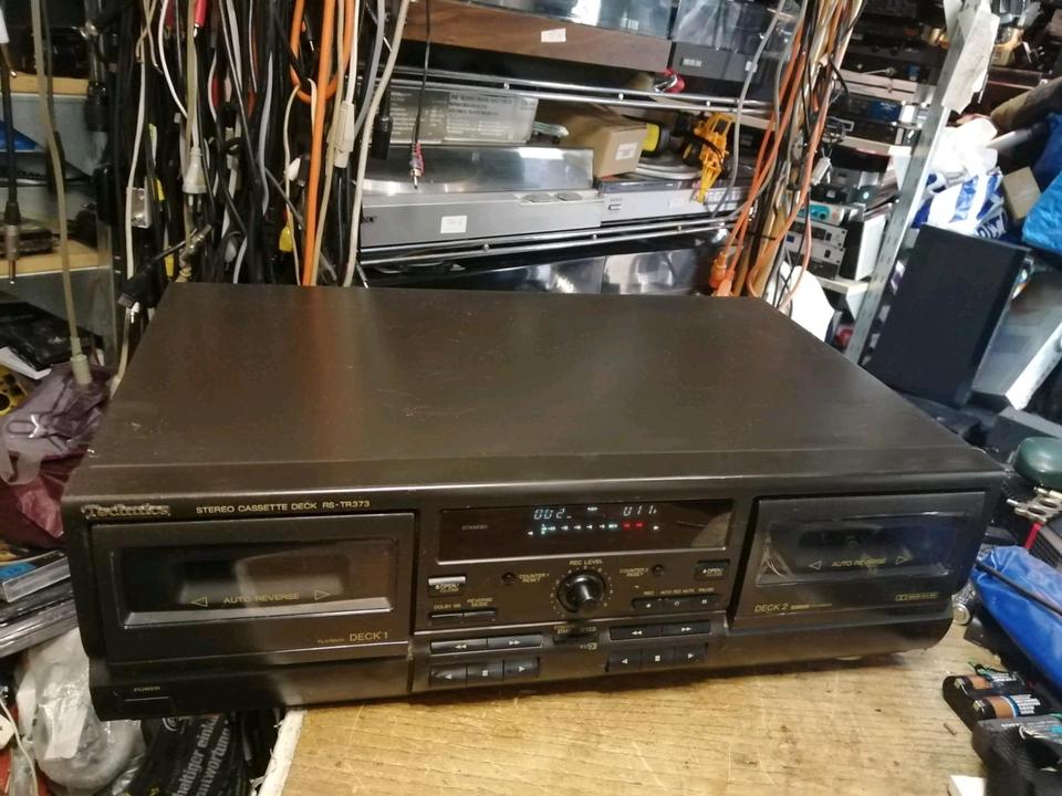 TECHNICS RS-TR373, Stereo Doppel-Cassetten-Deck, guter Zustand!!