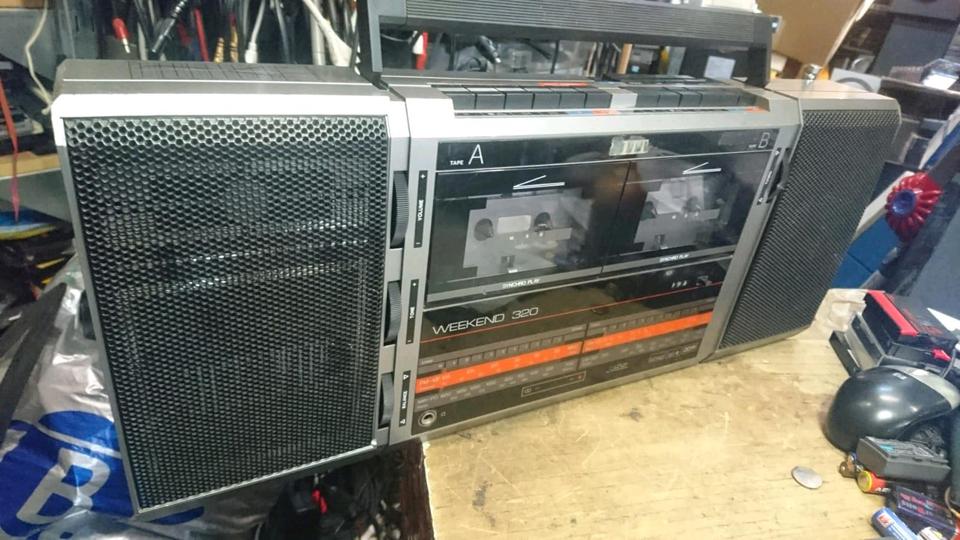 ITT GRAETZ Superprofi 430, Doppelcassetten-Radio-Recorder, guter Zustand!!