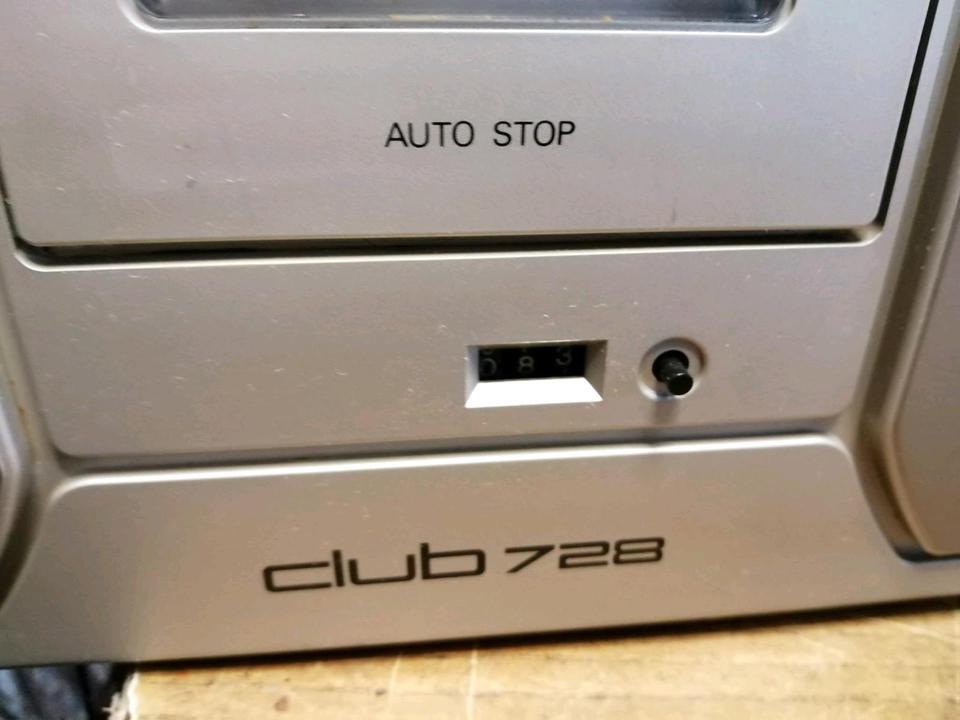SIEMENS CLUB 722 +SIEMENS CLUB 728, Radio-Cassetten-Recorder!!!