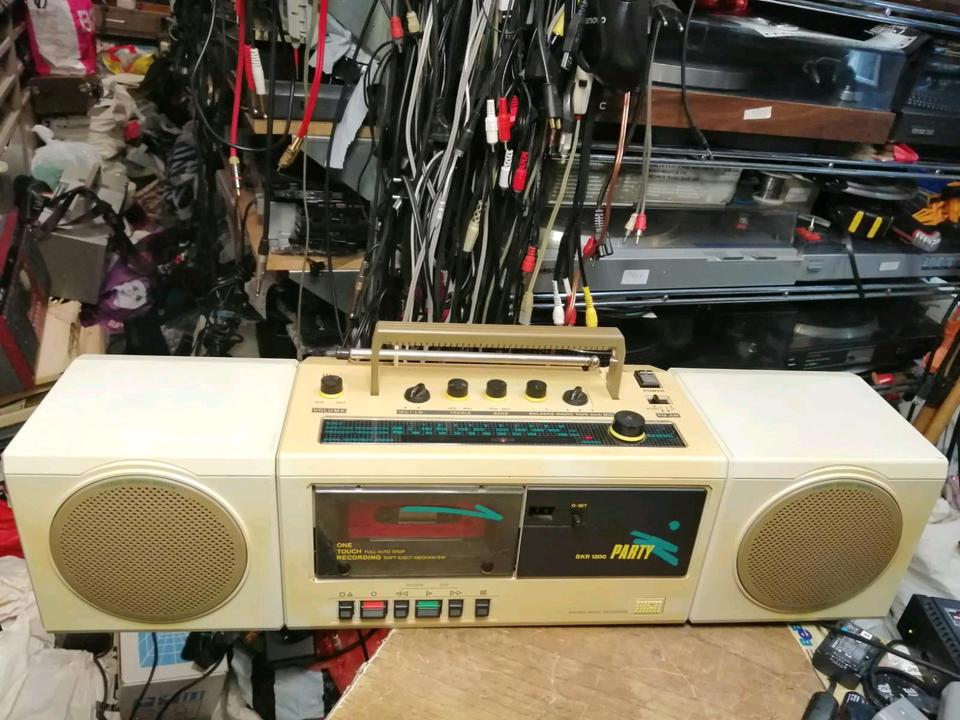 RFT SKR1200 PARTY, Radio-Cassetten-Recorder, guter Zustand!!