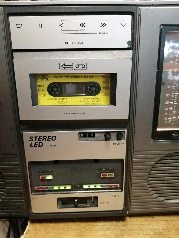 RFT STERACORD SKR501, Radio-Cassetten-Recorder, etwas DEFEKT!!!