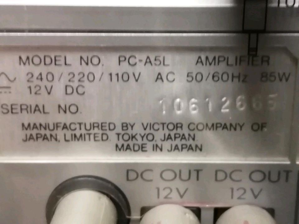 JVC PC-A5L, PC-D5L, PC-T5L Ghettoblaster + PC-B5K Boxen!!