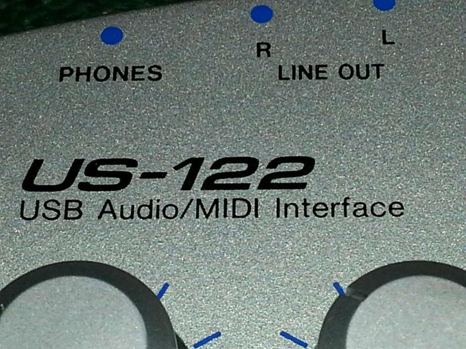TASCAM US-122; USB Audio/Midi Interface, wie neu! Toll!