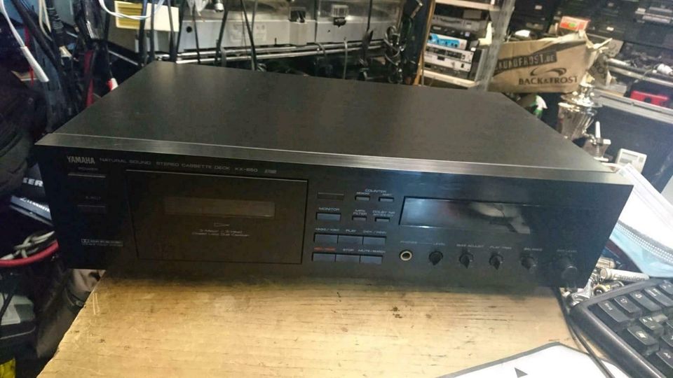 YAMAHA KX-650 Cassetten-Deck, 3 Head, leiert etwas