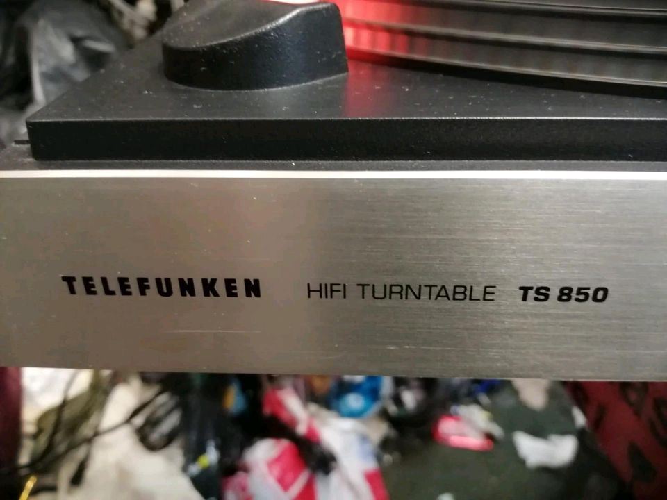TELEFUNKEN TS850 hifi Plattenspieler + TM500 Nadel-System!!