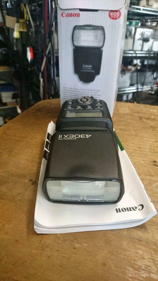 CANON 430EX II Speedlite, NEU und Originalkarton!