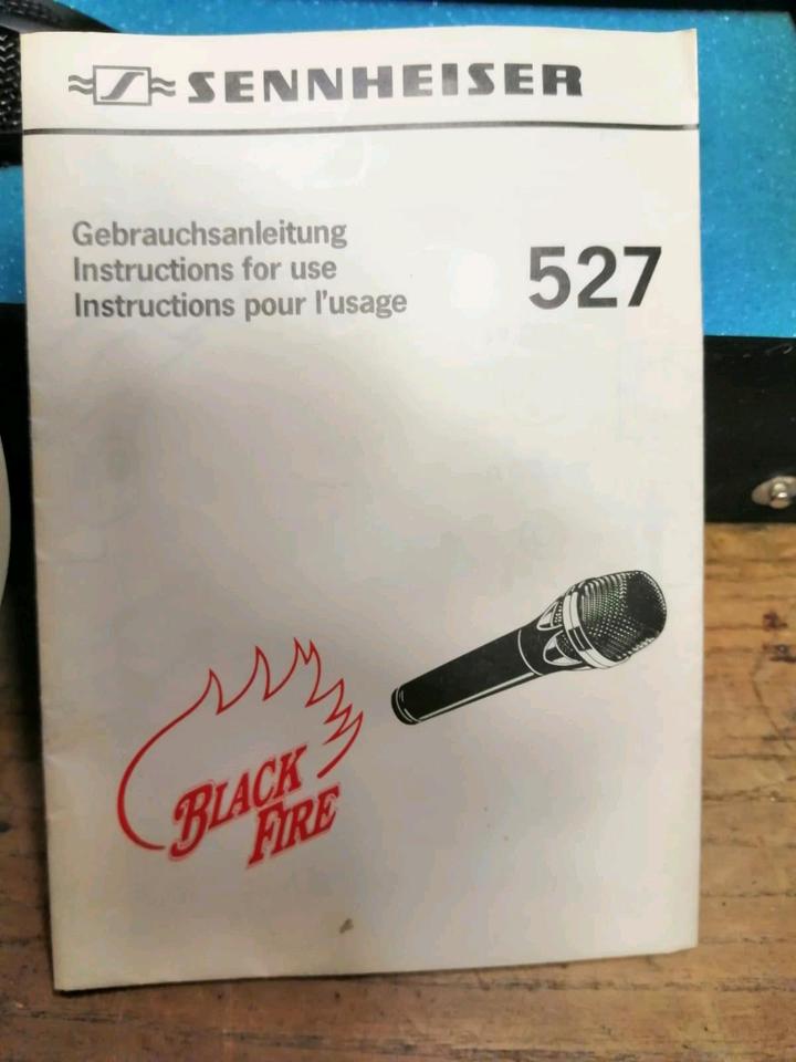 SENNHEISER Block Fire 527, dynamisches Mikrofon!!