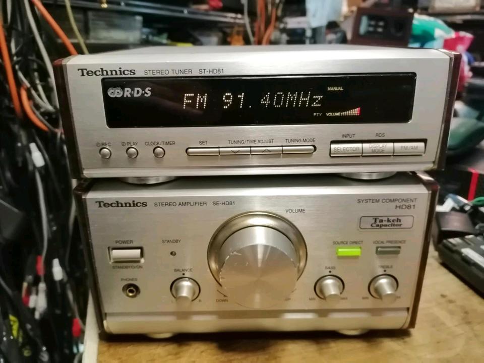 TECHNICS SE-HD81 & TECHNICS ST-HD81