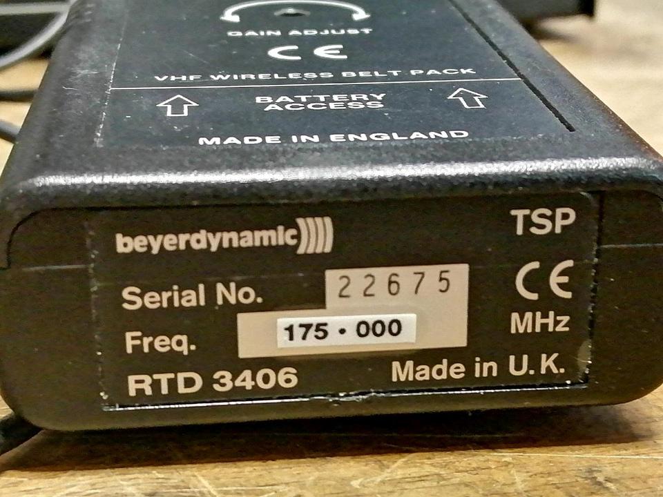 BEYERDYNAMIC NE 150 System + BEYERDYNAMIC TSP RTD 3406!!!