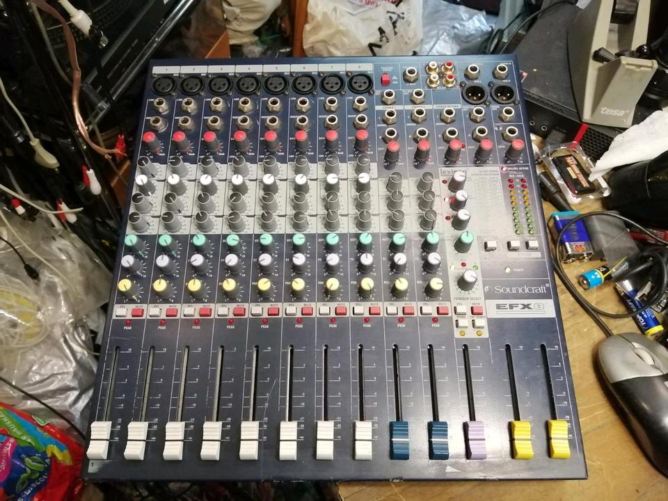 SOUNDCRAFT EFX8, 8-Kanal-Mischpult/Mixer!!!