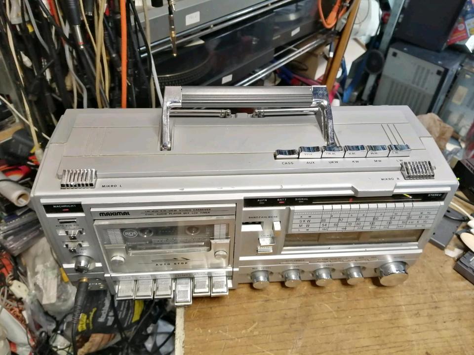 MAXIMAL 4480, Radio-Cassetten-Recorder, DEFEKT!!!