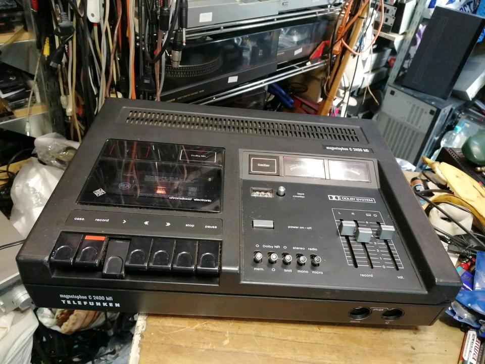 TELEFUNKEN C2400 hifi, Cassetten-Recorder mit Beschreibung!!!