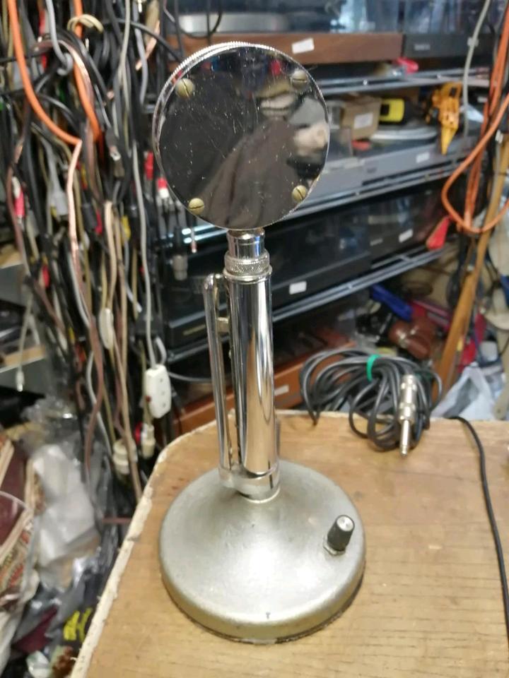 ASTATIC D-104, Tischmikrofon, 6,3 mm Klinkestecker!!
