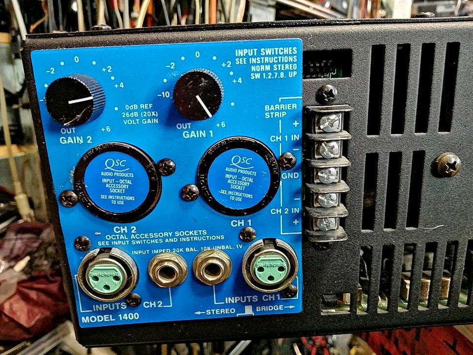 ENDSTUFE Stereo Amplifier QSC 1400, guter Zustand!!