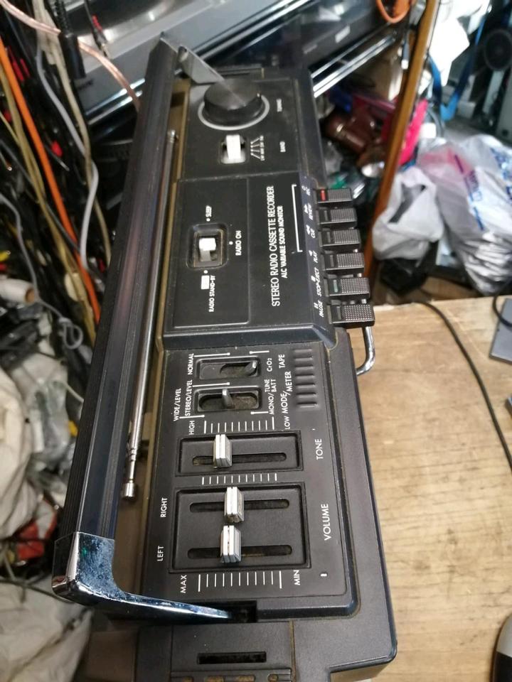 JVC RC-717L, Radio-Cassetten-Recorder, guter Zustand!!