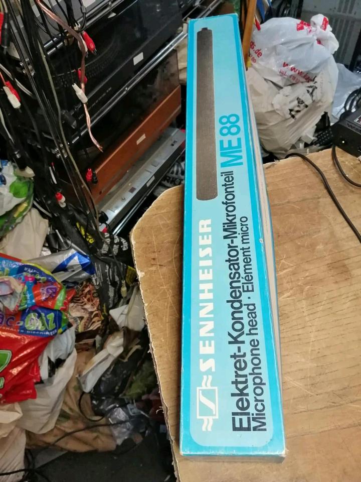 SENNHEISER ME88 Mikrofonteil + SENNHEISER K1 (ohne Batterie)