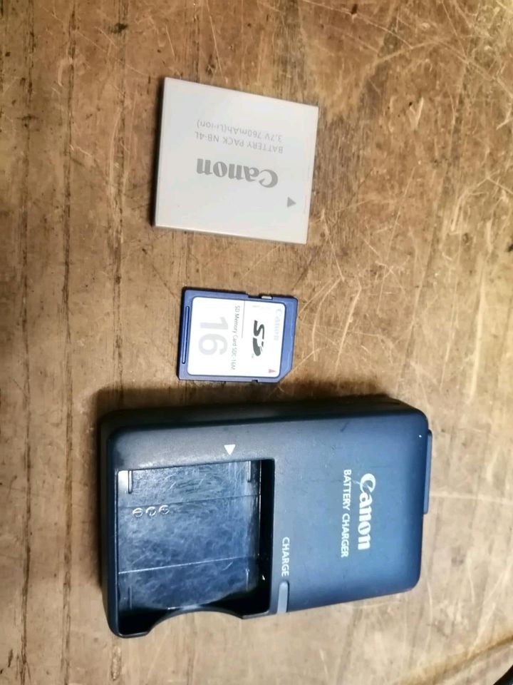 CANON IXUS 60, Digital-Kamera mit Zubehör!!!
