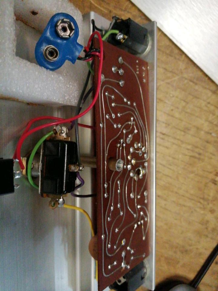 FENDER BLENDER 3 Knopf' 76, Effekt-Gerät OHNE Adapter!!!
