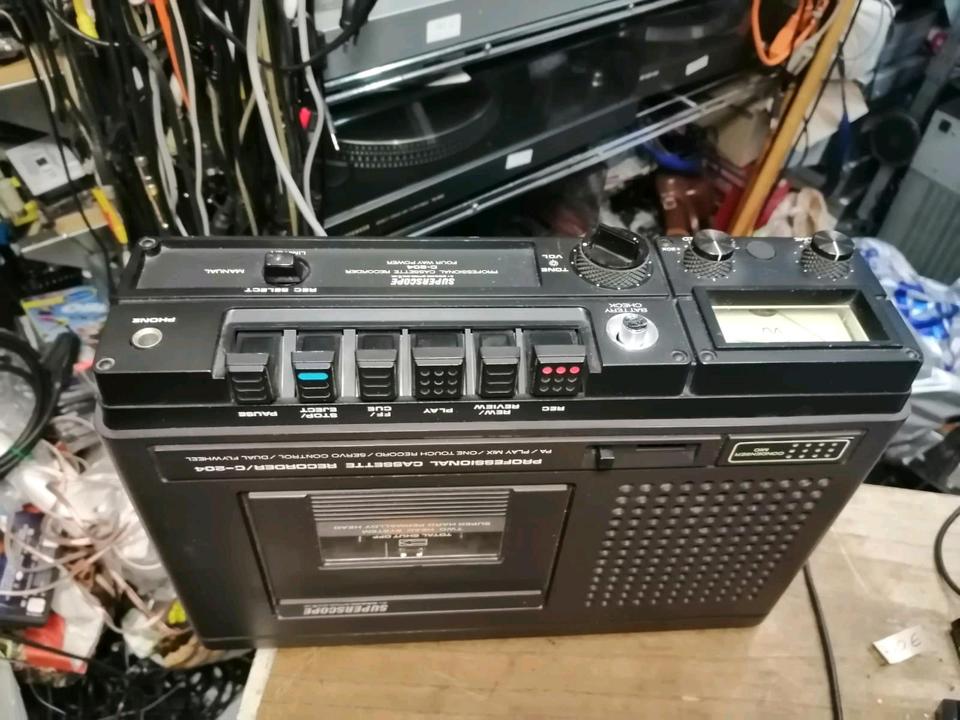 SUPERSCOPE by MARANTZ C-204, Cassetten-Recorder!