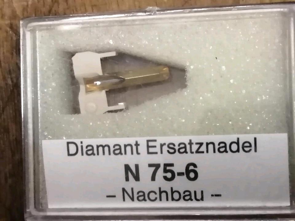 SHURE M44 MG, Tonabnehmer-System mit NEUER Ersatznadel N75-6