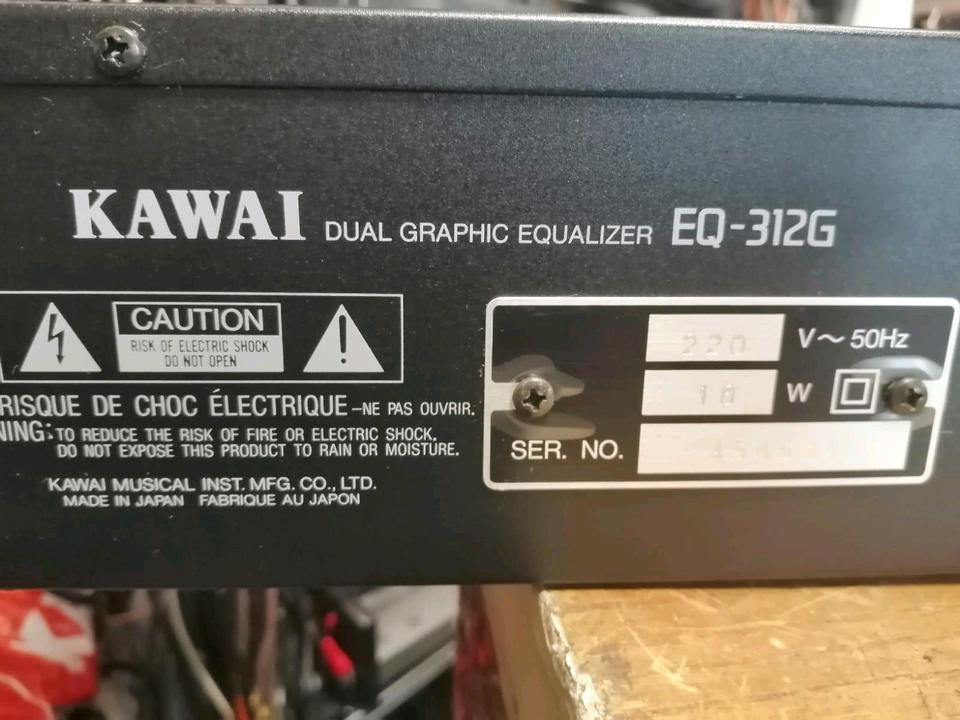 KAWAI EQ-312G, Dual Graphic Equalizer, guter Zustand!!!